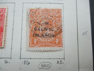 N.  W Pacific Island: Kgv Perf Os - Rare Must Have (e227)
