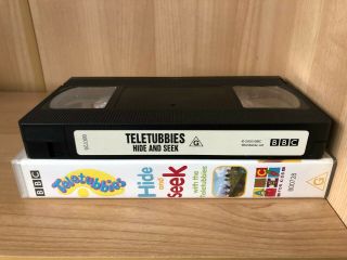 TELETUBBIES HIDE AND SEEK RARE PAL VHS VIDEO 3