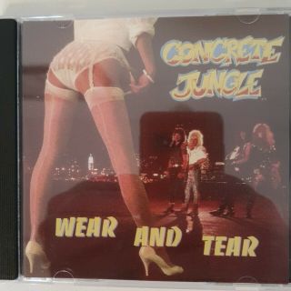 Concrete Jungle Wear And Tear 1988 Cd Motley Crue Tuff Trixter Wildside Rare