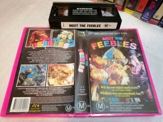 Meet The Feebles (1989) - Rare Australian Jvb (perth) Issue Peter Jackson Comedy