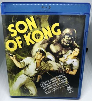 Son Of Kong Blu - Ray,  Complete,  Fully,  Fully,  Rare,  Oop