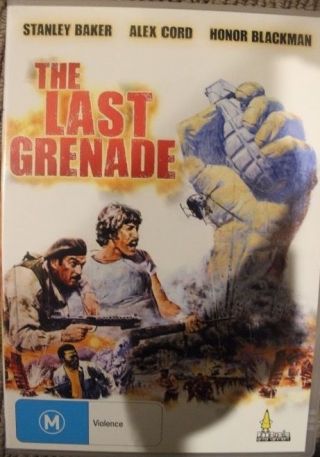 The Last Grenade Oop Rare Deleted Region 4 Pal Dvd Stanley Baker,  Honor Blackman