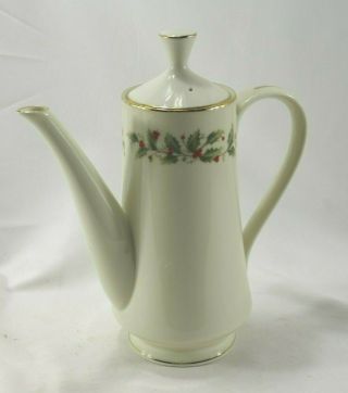 Royal Gallery Japan Holly 6283 Coffee Pot Retired Vintage
