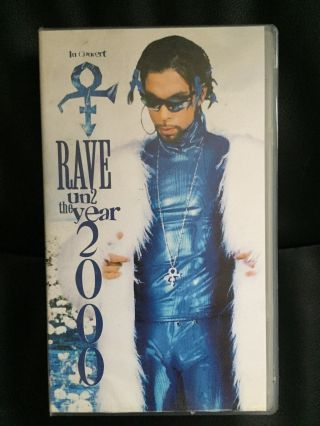 Prince Rave Un2 The Year 2000 Rare Pal Vhs Video