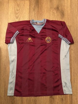 Aston Villa Vintage Rare Le Coq Sportif Football Shirt 1983/84 Xl