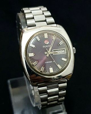 Vintage Rare Rado Conway 10 Day & Date Automatic Gents Swiss Watch,  1960 