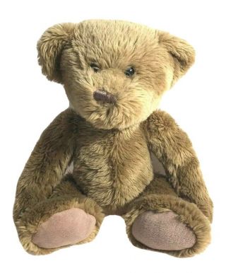 1988 Chrisha Playful Plush 16 " Teddy Bear Vintage Stuffed Animal Brown Soft