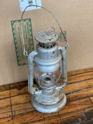 Vintage Antique Embury Mfg Co Supreme No.  160 Kerosene Lamp Lantern Warsaw Usa