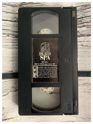 Death Spa Gore VHS Halloween Horror Gorgon Video Uncut Unedited RARE Edition MPI 3