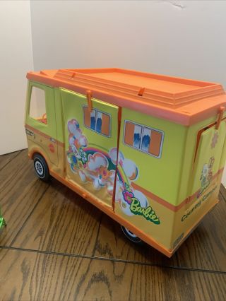 Vintage 1970 ' s Barbie Country Camper,  Camp - Out Tent 3