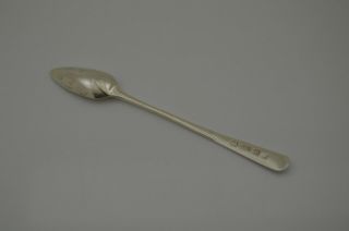 Rare Indian Colonial Solid Silver Spoon,  Calcutta C.  1820.  Cropley & Co