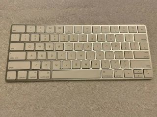 Apple Magic Keyboard,  Wireless And Lightning Connection.  Rarely.