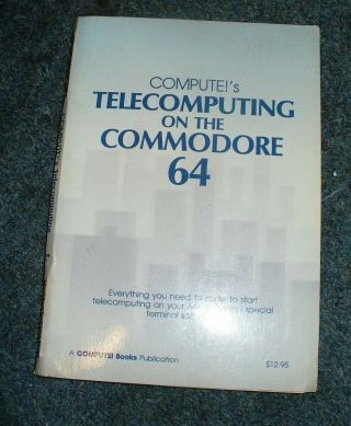 Commodore 64 Vintage Book Compute 