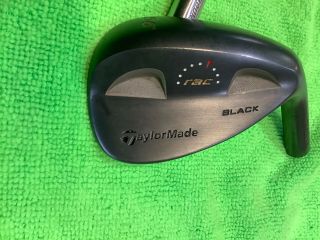 Rare Tour Issue Taylormade Rac Black Wedge Head 56 - 12,  Tour Y Grooves