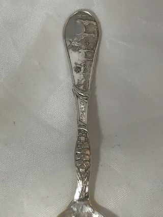 Vintage Sterling Silver Idano Donkey Mining Souvenir Spoon