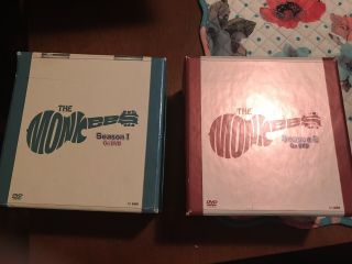 The Monkees Dvd Seasons 1 And 2 Record Box Limited Edition Complete Series Rare