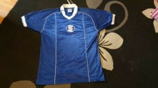Rare Vintage Retro Birmingham City Football Shirt 1982 - 1983 Size Xl - Large