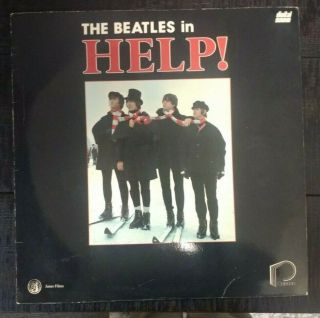 The Beatles - Help Movie 1965,  Rare Vintage Laserdisc,  Janus Films Criterion