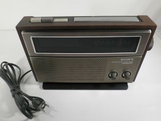 Sony Digimatic Icf - C815w Am Fm Alarm Clock Radio,  Vintage Sony Alarm Clock Radio