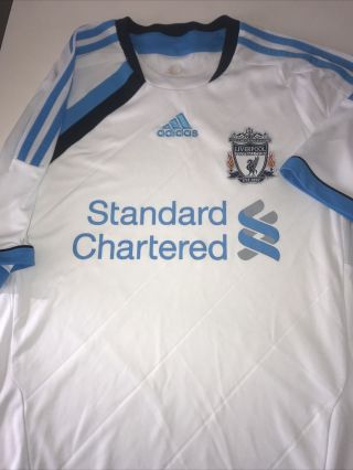 Liverpool Fc Rare Retro Adidas 3rd Kit Away (m) Collectors.  2011 - 2012
