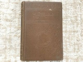 Antique C.  1800s Lay Of The Last Minstrel By Sir Walter Scott,  Bart