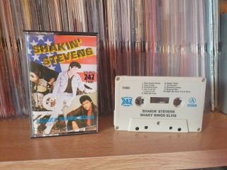 Shakin Stevens Shaky Sings Elvis Saudi Arabia Cassette Rare
