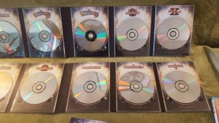 WWE - Wrestlemania Anthology: Box Set (DVD,  2005,  21 - Disc) Authentic US RARE OOP 6