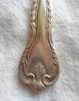 Rare,  Old Vintage Silver Sheffield England Spoon,  Duchess M Plate,  Epns A1