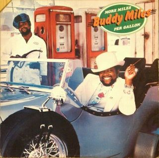 Buddy Miles Very Rare 1975 Promo Cd Issue " More Miles Per Gallon ",  Like