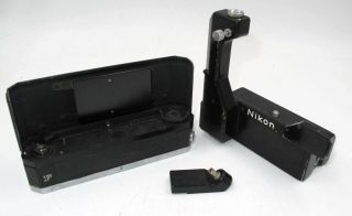 Rare Nikon F F - 36 Motor Drive & Cordless Battery Pack
