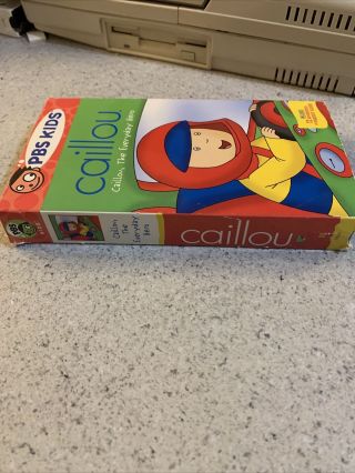 PBS Kids Caillou The Everyday Hero RARE VHS OOP 2
