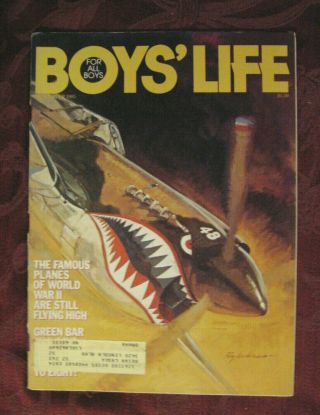 Boys Life Scouts September 1985 Wwii Planes Antietam Order Of The Arrow