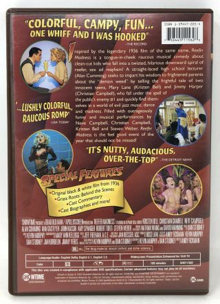 Reefer Madness - The Movie Musical Kristen Bell Sexy Cult Comedy OOP Rare HTF 2