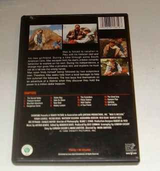 RARE OOP Max Is Missing (DVD - 1995) HTF Region 1 2