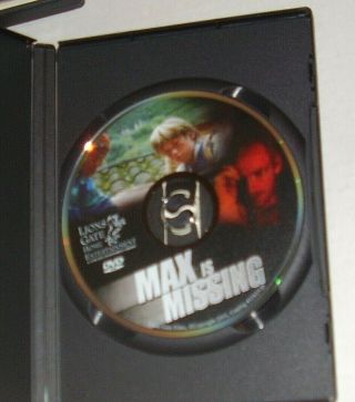 RARE OOP Max Is Missing (DVD - 1995) HTF Region 1 3