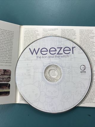 WEEZER - The Lion And The Witch EP (Live CD,  RARE,  Limited Edition,  Numbered) & 3