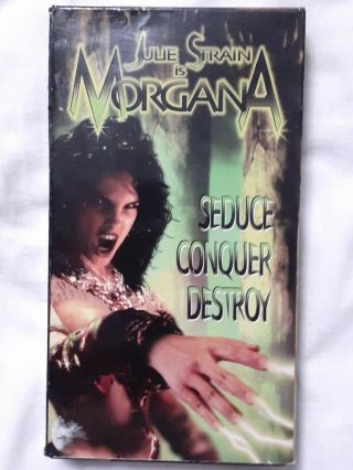 Morgana (vhs 2001) Full Moon Horror Julie Strain Oop Cult Erotic Horror Htf Rare
