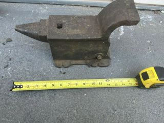 Antique Shield Patent 1914 vise drill anvil collectible blacksmith tool Part 2
