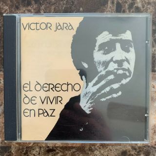 Victor Jara - El Derecho De Vivir En Paz - 2000 Rare Mexican Cd Album Folk