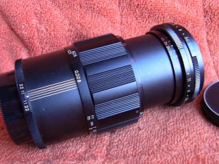 Pre - Set Asahi Pentax Macro - Takumar 50mm 4 M42 Screw Mount Mf Lens Rare