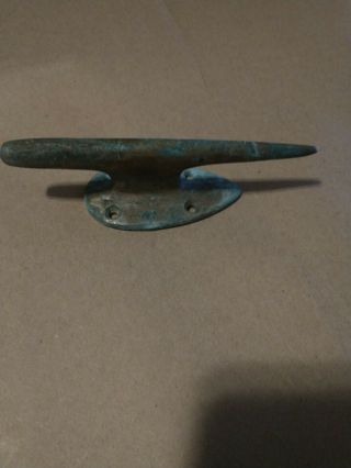 Vintage Brass Boat Cleat