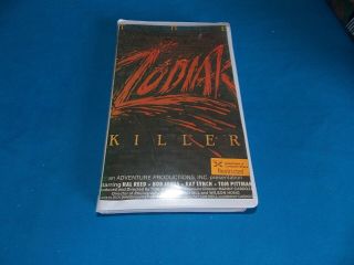 Vhs Horror Movie Zodiac Killer Very Rare Usa 1985 Slasher Thriller
