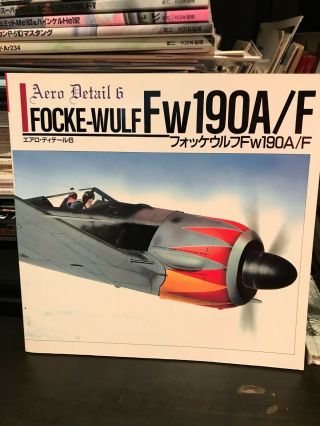 46.  Aero Detail 6: Focke - Wulf F190a/f Very Rare (1993) Vg Model Graphix