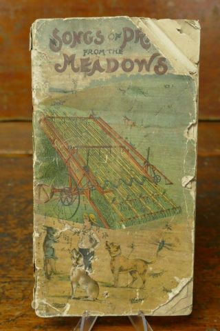 Antique Rare 1890’s Rock Island Plow Co.  “songs Of Praise From The Meadows” Book
