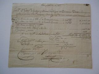Antique Famous Autograph Museum Quality 18th Century Mystery Document 1782