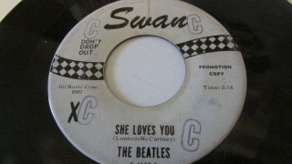 The Beatles Rare Promo On Swan Label S - 4152 - S She Loves You /i 