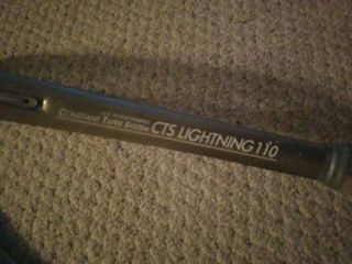 RARE Silver Prince CTS Lightning 110 Tennis Racket Grip 4 1/2 No.  4 - 4 3/8 No.  3 2