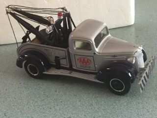Rare Find Numbered Prototype Sample 1st Gear 1937 Aaa Chevy Tow Truck 1/30 Scale