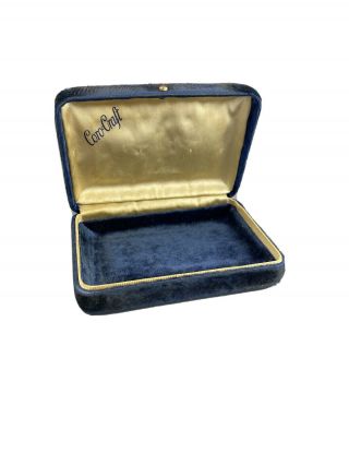Vintage Rare Coro Craft Jewel Box