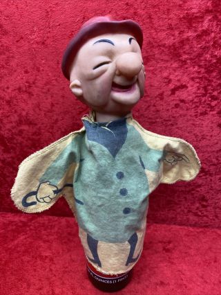 Rare Vintage Mr.  Magoo Hand Finger Puppet 1962 Upa Pictures Inc.